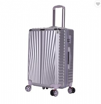  Hot sale lightweight Fashionable Combination Lock travel black suitcase	