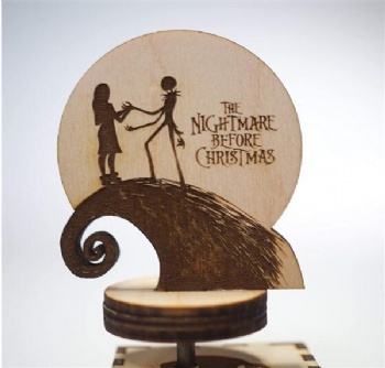 The Nightmare before Christmas music box - This is halloween - Personalized gift - Hand cranked mechanism
