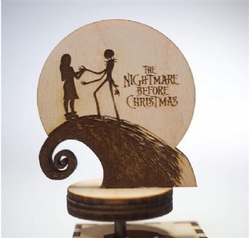  The Nightmare before Christmas music box - This is halloween - Personalized gift - Hand cranked mechanism	