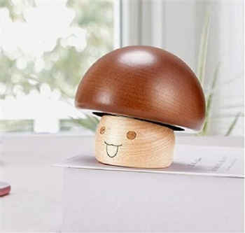 Music Box Mushroom Music Box Wooden Walnut Musical Box Birthday Gift for Christmas/New Year Gift Boxs Retro Music Box Musical Box