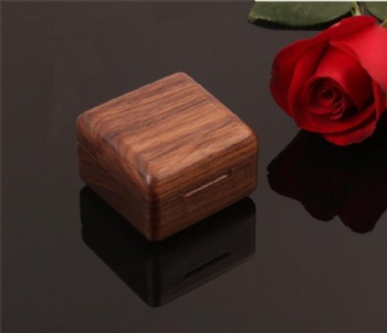  handmade Wooden Ring Jewelry Box For Gift,Jewelry Boxes Material Wood Ring Box,Ring Box Gift	