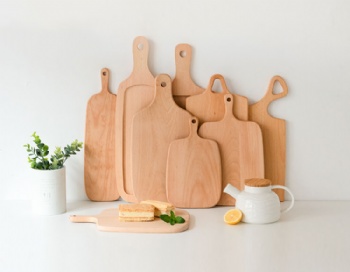 Chopping Board Bread Cutting Boards Unique Design Beech Wooden Different Shape Zebra Wood Chopping Blocks Customized Designs